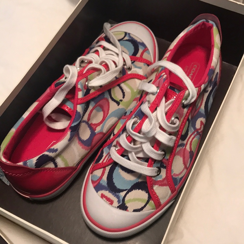 Coach Barrett shoe 8.5 authentic